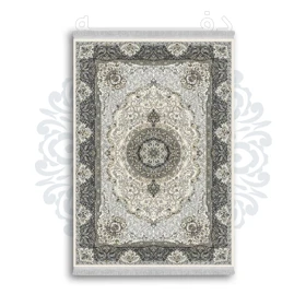 *جدید* فرشینه از جنس پارچه شانل مخمل ترک طرح فانتزی برند دفه کد 118