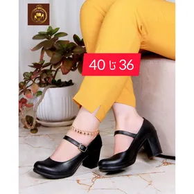 کفش مجلسی طبی زنانه کمربندی مدل عروسکی