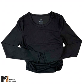 تیشرت آستین بلند مردانه پارچه اسپان 076 کد 2016197