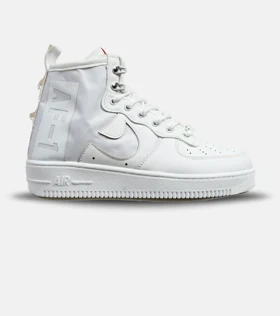 کفش کتانی ساق‌دار مردانه سفید NIKE AIRFORCE AF1
