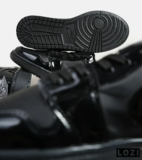 کفش کتانی مردانه مشکی نایک NIKE jordan 1 مدل 5962