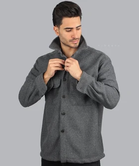 ژاکت مردانه مدل پارچه فوتر 1245