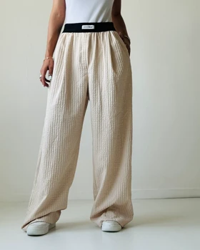 شلوار کمر کش کد 200239