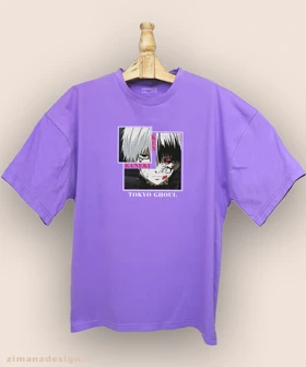 تیشرت لش مردانه و زنانه طرح توکیو غول شخصیت کانکی کد 954