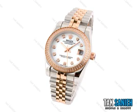 ساعت مچی زنانه رولکس دیت جاست مدل Rolex-2388-L