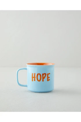 ماگ English Home مدل Cheer and Hope سرامیک - آبی