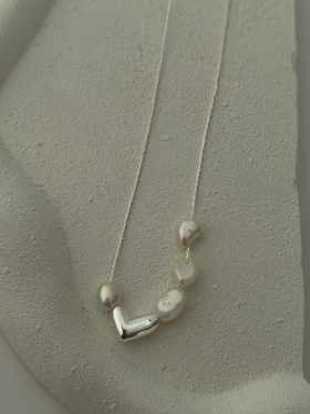 گردنبند وارداتی قلب مینو