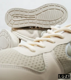 کفش کتانی مردانه کرم NIKE air zoom