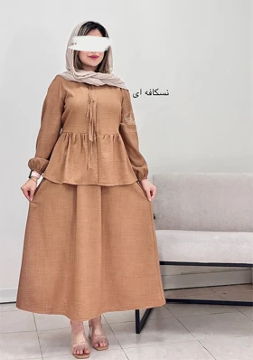 ست شومیز و دامن دیبا