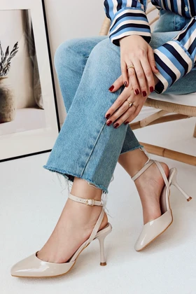 کفش پاشنه‌بلند کلاسیک زنانه polka-store polka-store