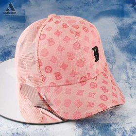 کلاه پشت تور طرح دار Trucker Cap HA83