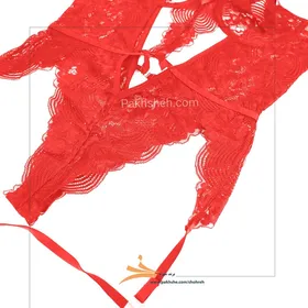 بادی فانتزی گارتردار قرمز برند شهره کد 459R