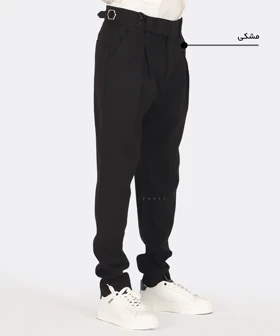 شلوار پارچه ای مام استایل مردانه کمر انگلیسی 0925