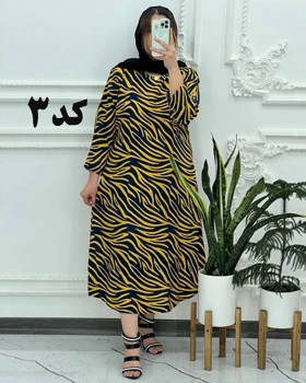 پیراهن ساحلی طرح دار کرسپو 3995