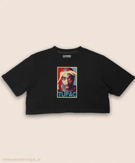 کراپ زنانه طرح توپاک کد 952