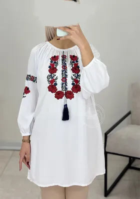 تونیک رگلان گلدوزی