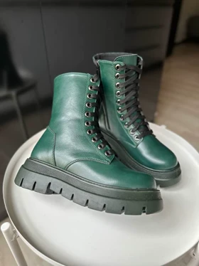 نیم بوت زنانه استرادیواریوس مدل00002-Stradivarius-Flat-Ankle-Boots