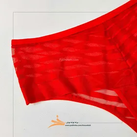 ست هارنس دار قرمز جک نخی برند نوشه پوش