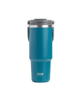 تراول ماگ دسته‌دار 900 میلی لیتر تایسو مدل TS-8828 (آبی)