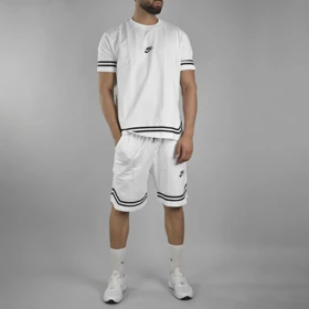 ست تیشرت و شلوارک اسپرت نایک مدل CMP-Dri Fit-3F0962 سفید