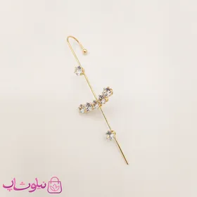 گوشواره زنانه کراس طرح لبخند