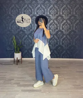 ست بلوز و شلوار کد : 7368