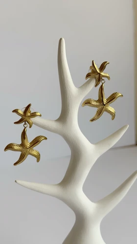 Star fish earrings
