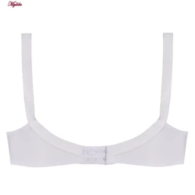 سوتین زنانه سفید پانیذ مدل بدون فنر کد 310068