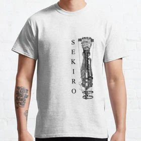 تیشرت با طرح Sekiro wolf arm سکیرو کد 27018
