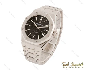 ساعت ای پی AP مردانه نقره ای کوارتز Audemars-3597-G