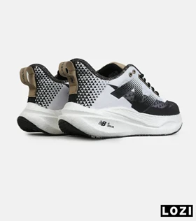 کفش کتانی مردانه و زنانه مشکی سفید New Balance 860 Boost مدل 7939