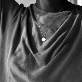 گردنبند نقره ایوا کد 0543