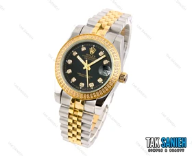 ساعت مچی زنانه رولکس دیت جاست مدل Rolex-2385-L