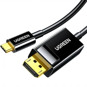 کابل تایپ سی به دیسپلی پورت یوگرین UGreen مدل MM139 با طول 1.5 متر