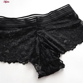 شورت زنانه مدل دانتل مشکی کد 4983-2216