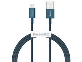 کابل شارژ سریع و انتقال داده یک متری لایتنینگ بیسوس Baseus superior series fast charging 1m cable 2.4A