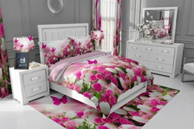 روتختی طرح پروانه برند رویال کد N-1215