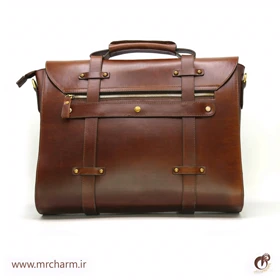 کیف اداری تمام چرم 30068