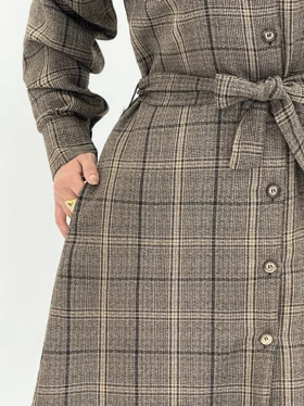 3564-مانتو پاییزه شایلین