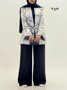 4193-کت ژاکارد هرمس