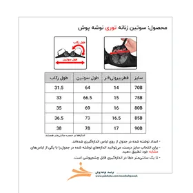 سوتین تک گلدوزی فنردار برند نوشه پوش