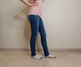 شلوار جین لگی سرمه ای برند esmara