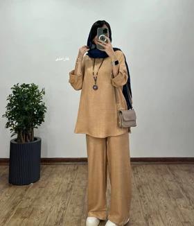 ست مانتو و شلوار ویوات 7