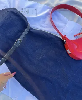 ماکسی جین zara