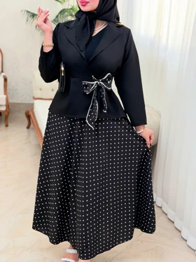 ست کژوال ساحل 0702 (مشکی)