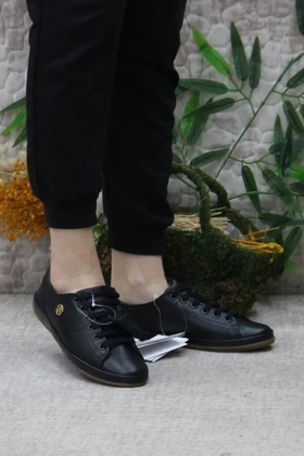 پایه چوگان Assn. کفش اصلی انعطاف پذیر Jojo Black کفش کفش زنانه 24Y-U.S-Polo-Assn-Jojo-Siyah-Z