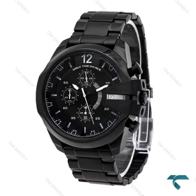 ساعت مچی دیزل شاخدار زنانه فول مشکی Diesel-6243-L