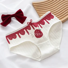 شورت توت فرنگی قرمز104610(سایز XL)