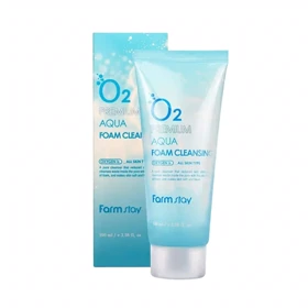 فوم شستشوی صورت فارم‌استی, مدل O2 Premium پاک‌کننده و اکسیژن‌رسان پوست حجم 100ml