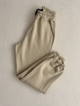 شلوار جاگر پارچه دورس 3 نخ داخل کرکی